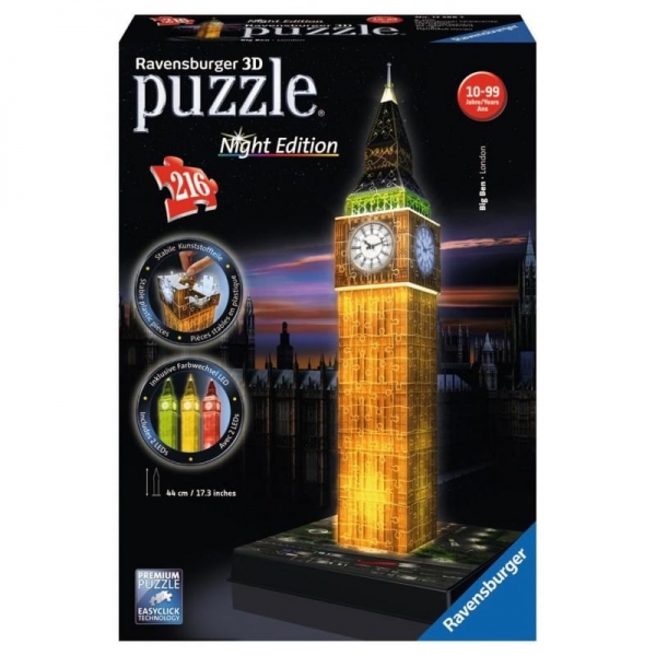 Puzzle Big Ben 3D